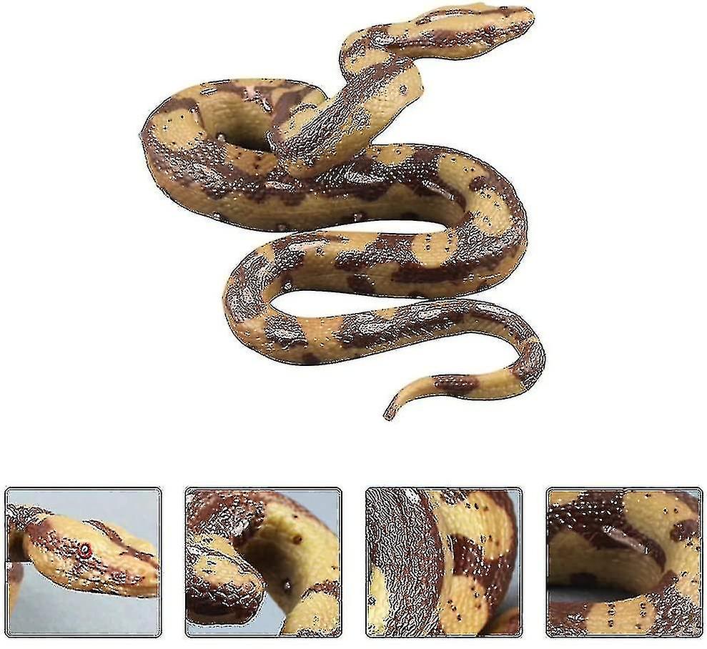 High Simulation Python Model Toy Big Realistic Snake Halloween Tricky Creepy Prank