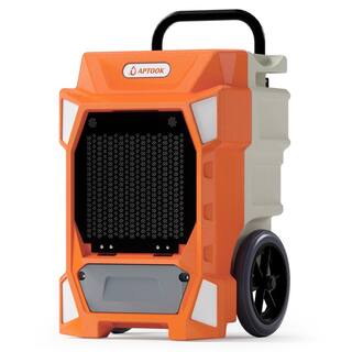 Edendirect 190 pt. 7500 sq.ft. Bucketless Commercial Dehumidifier in Orange with Drain Hose WXKJRY20051102