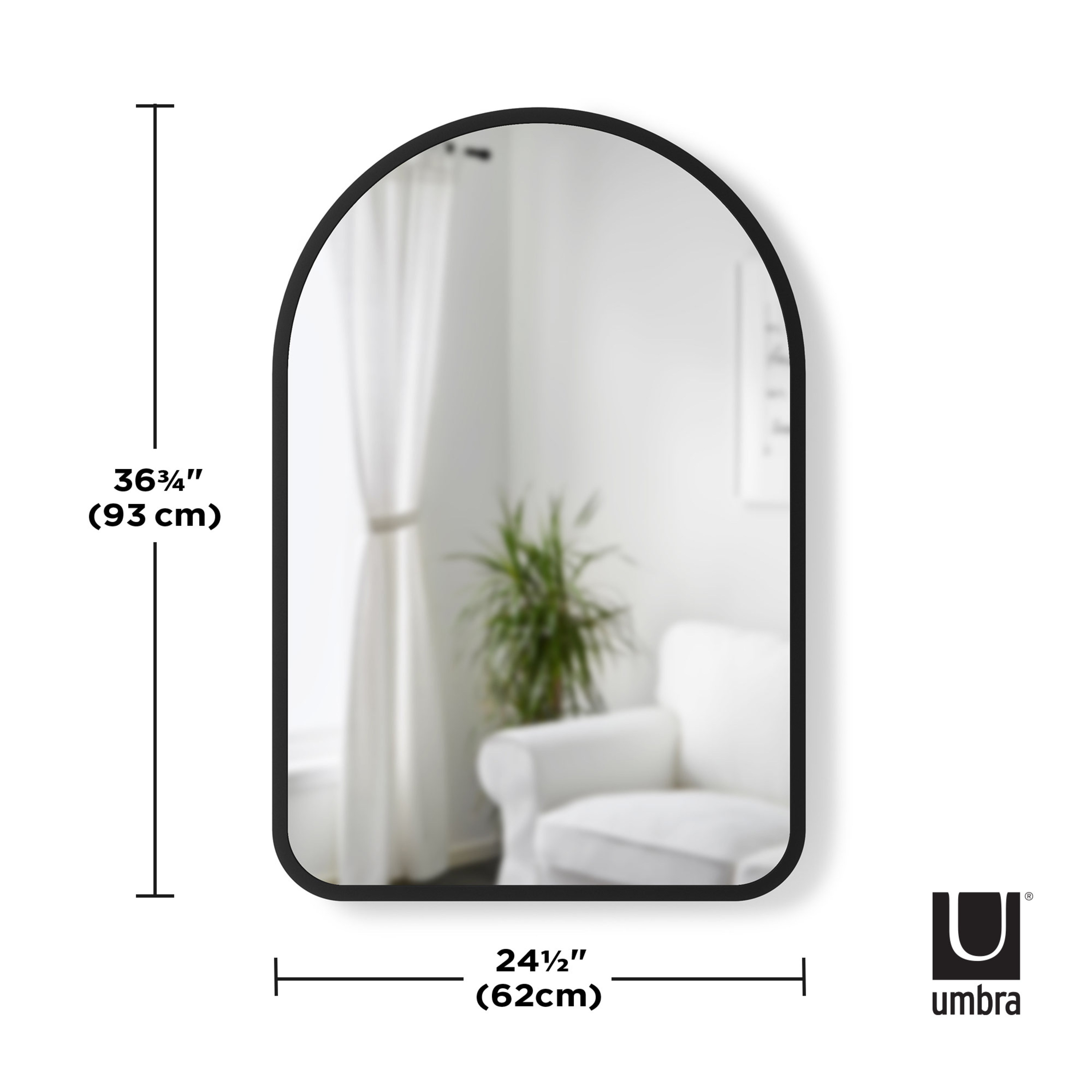 Umbra Hub Arched Wall Mirror