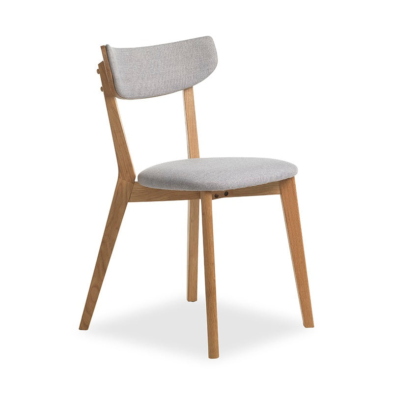 INARI Dining Chair - Oak & Light Grey