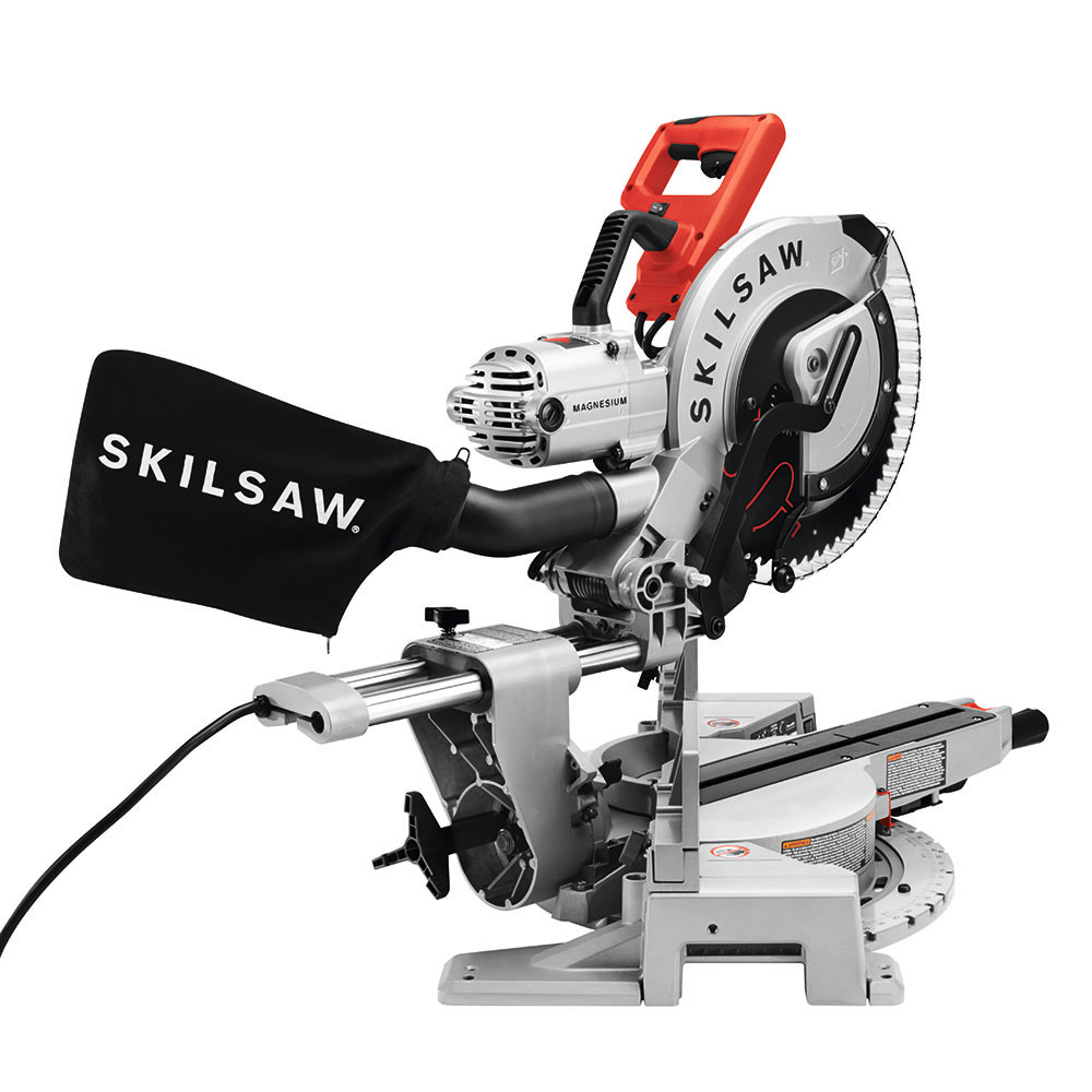 12 In. Worm Drive Dual Bevel Sliding Miter Saw ;