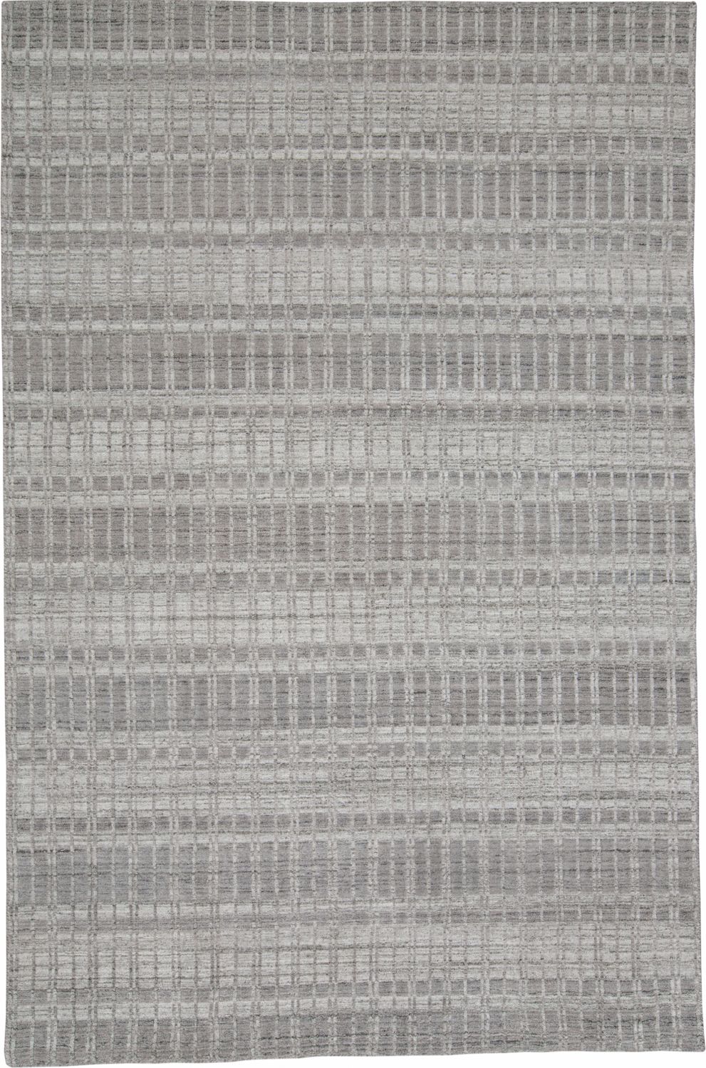 Odami Hand Woven Light Gray and Warm Rug by BD Fine