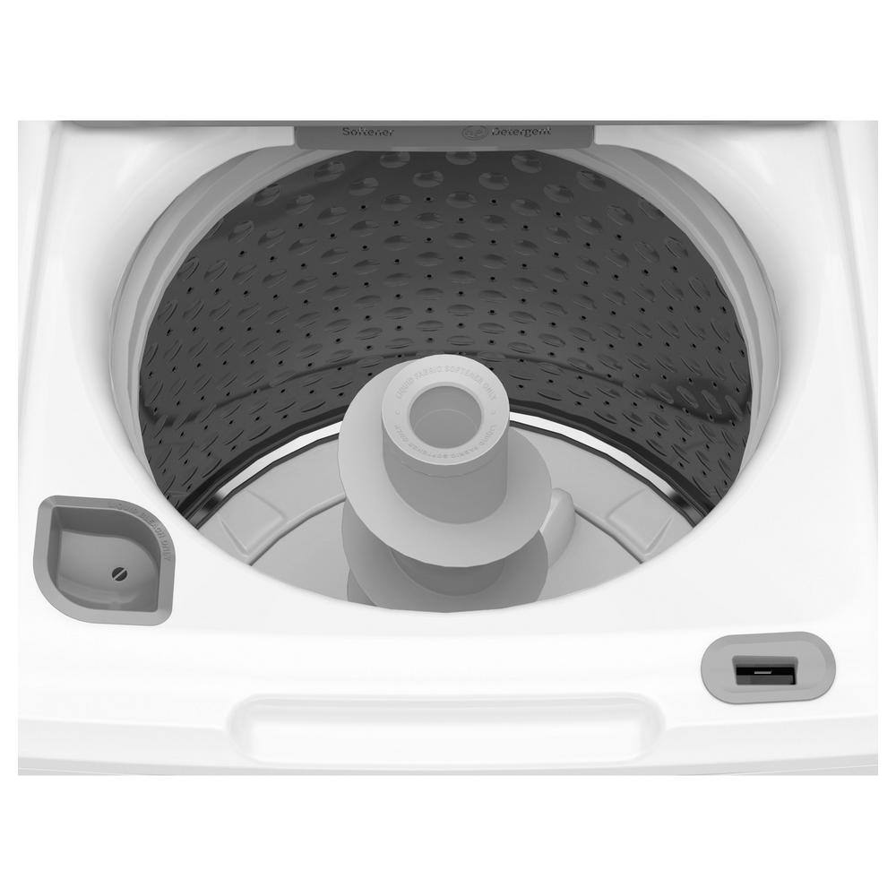 GE 4.5 cu. ft. Water Level Control Top Load Washer in White GTW585BSVWS