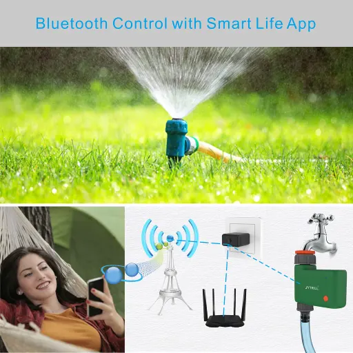 Factory Supply Intelligent Water Timer for Garden Hose with Rain Delay Manual AUTO Irrigation Timer