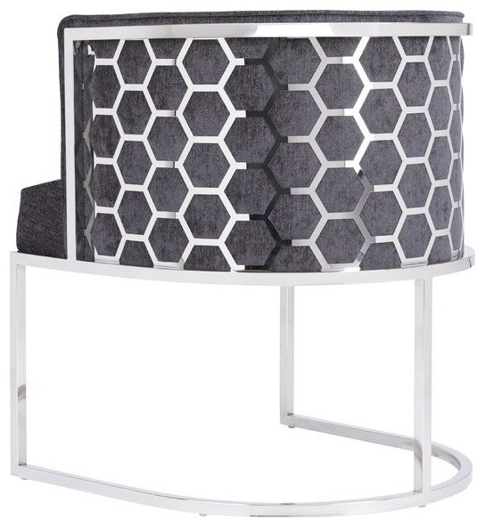 Hexagon Dining Chair   Contemporary   Dining Chairs   by Home Gear  Houzz