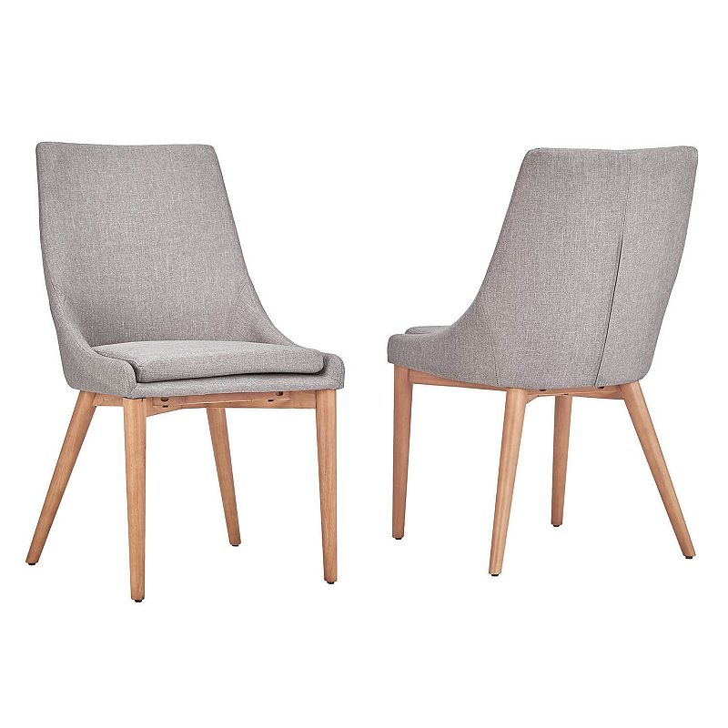 HomeVance Allegra Midcentury Dining Chair 2-piece Set