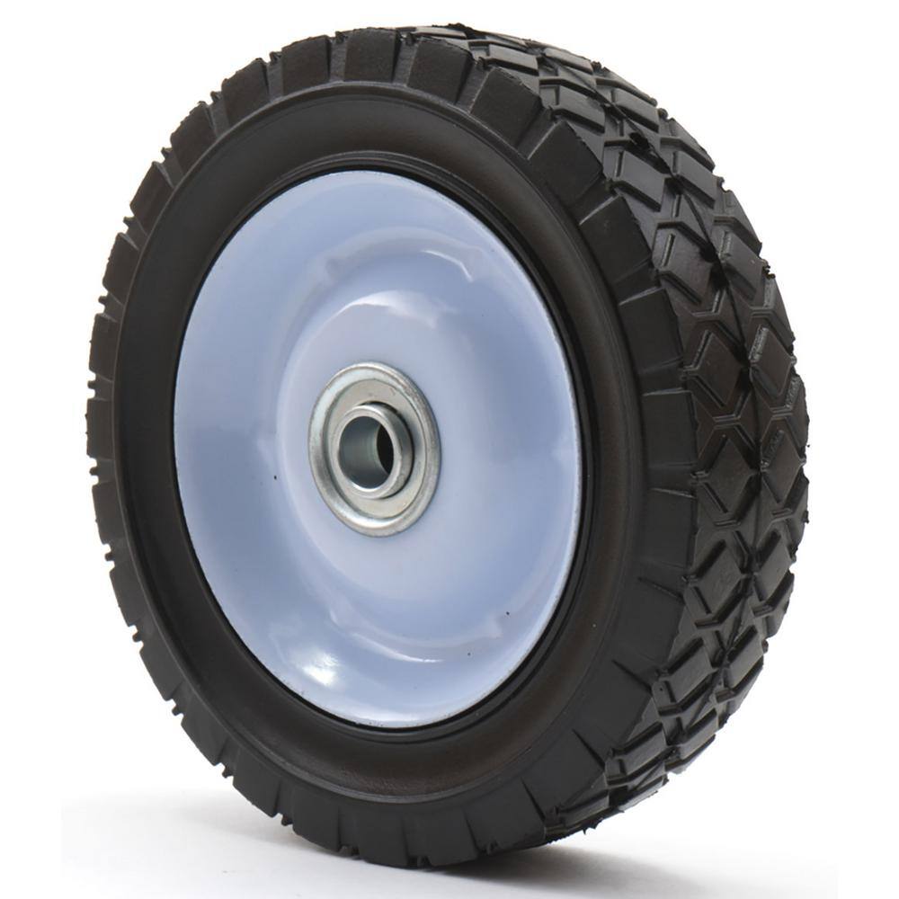 Arnold 6 in. x 1.5 in. Universal Steel Wheel with Shielded Ball Bearings for Extended Life 490-320-0001