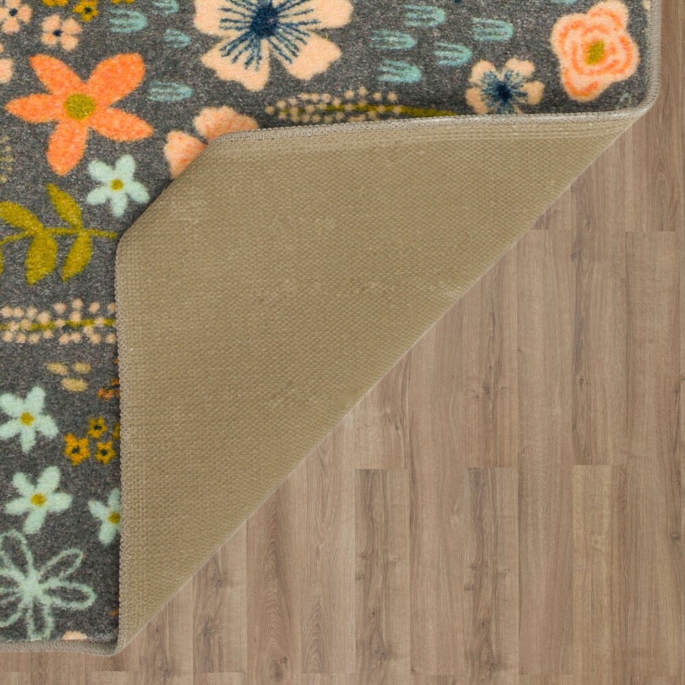 Mohawk Home Whimsy Floral Kitchen Mat