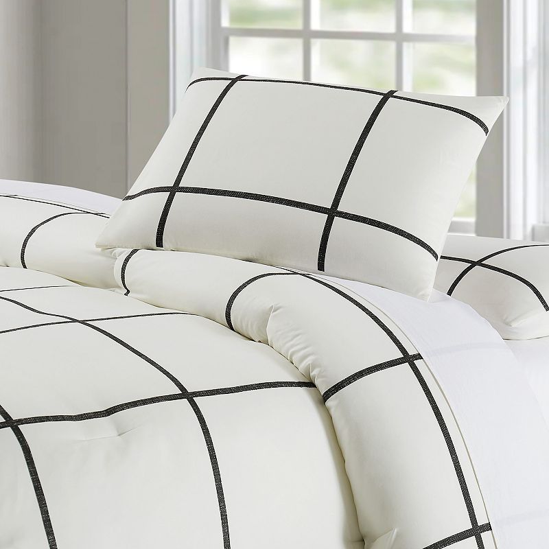 Truly Soft Kurt Windowpane Comforter Set