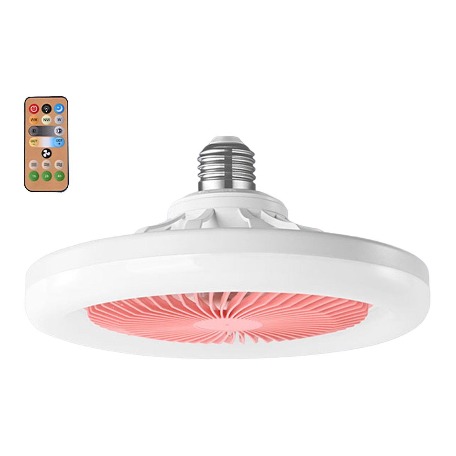 Ceiling Fan Light E27 Base Ceiling Lights Led Ceiling Fan With Light Fixture Pink