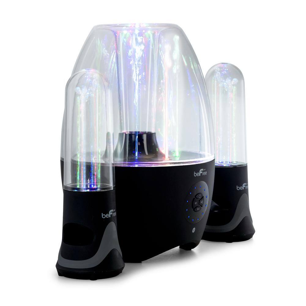 BEFREE SOUND 2.1-Channel Bluetooth Multimedia LED Dancing Water Sound System 985102699M