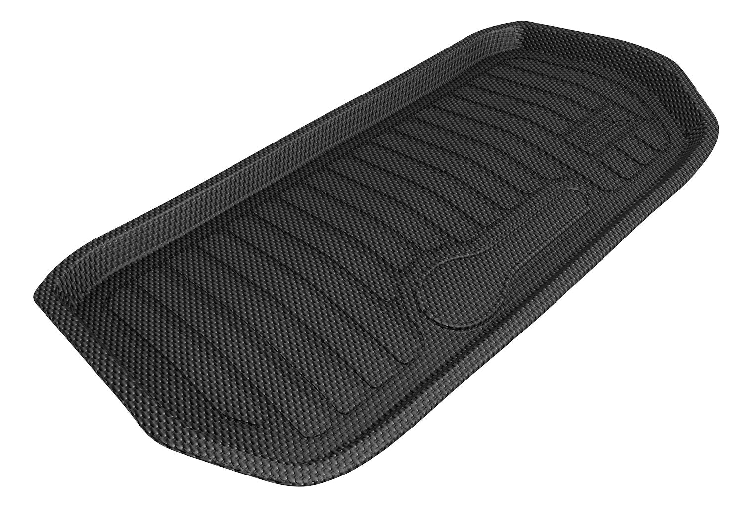 3D MAXpider 2020-2022 Fits Tesla Model Y Front Kagu Black Carbon Fiber Embossed Pattern Cargo Liner M1Tl0191309