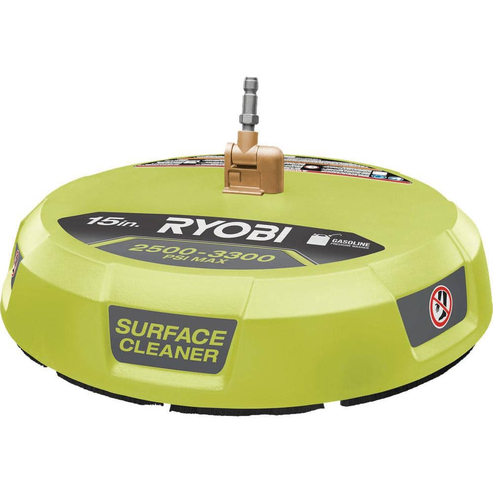 RYOBI 15 in. 3300 PSI Surface Cleaner for Gas Pressure Washer RY31SC01