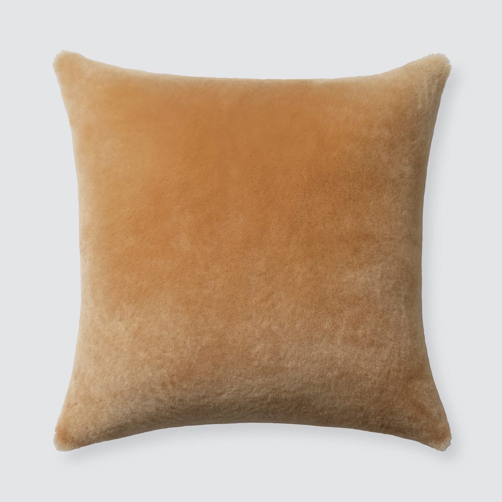 Sheepskin Pillow - Tan