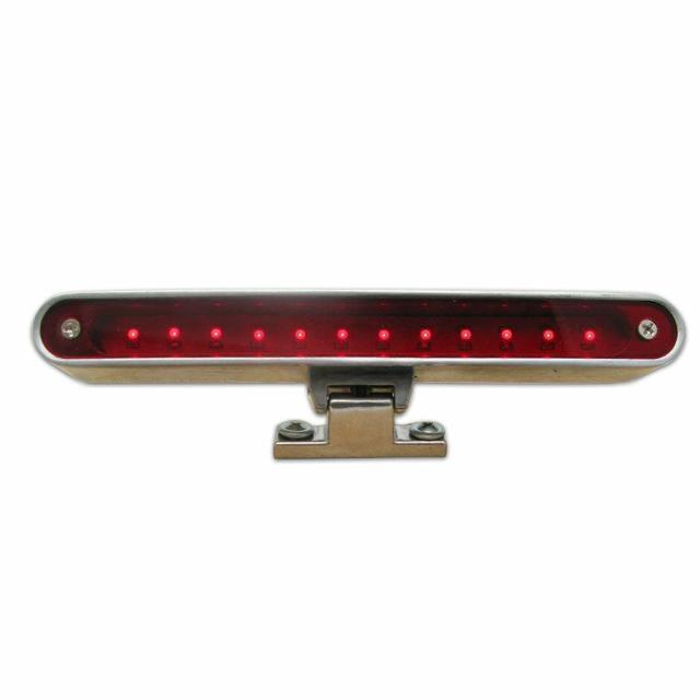 AutoLoc Power Accessories AUTLED3B1 Billet LED 3rd Brake Light with Turn Signal