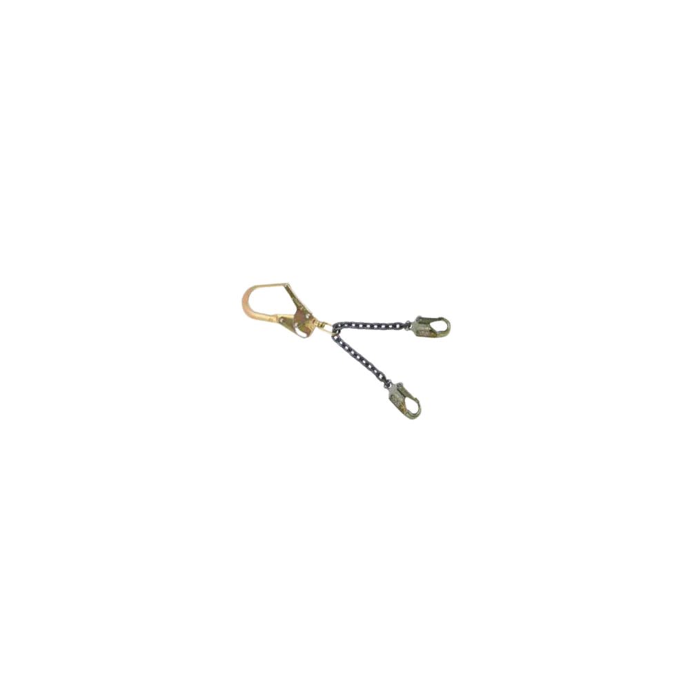 FallTech 19 Premium Positioning Assembly with Chain and Hook ;