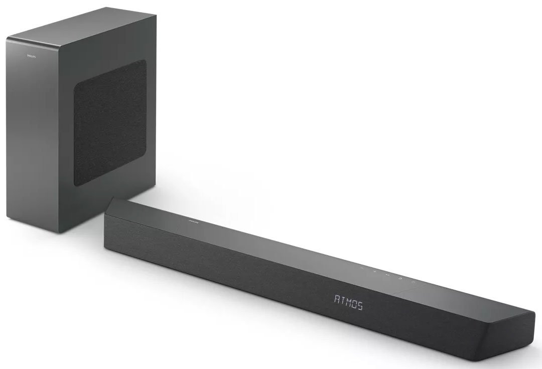 Philips 8000 Series 3.1 Channel Soundbar With Wireless Subwoofer