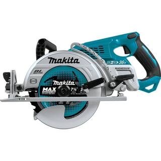 Makita 18V X2 LXT 5.0Ah Lithium-Ion (36V) Brushless Cordless Rear Handle 7-14 in. Circular Saw Kit XSR01PT