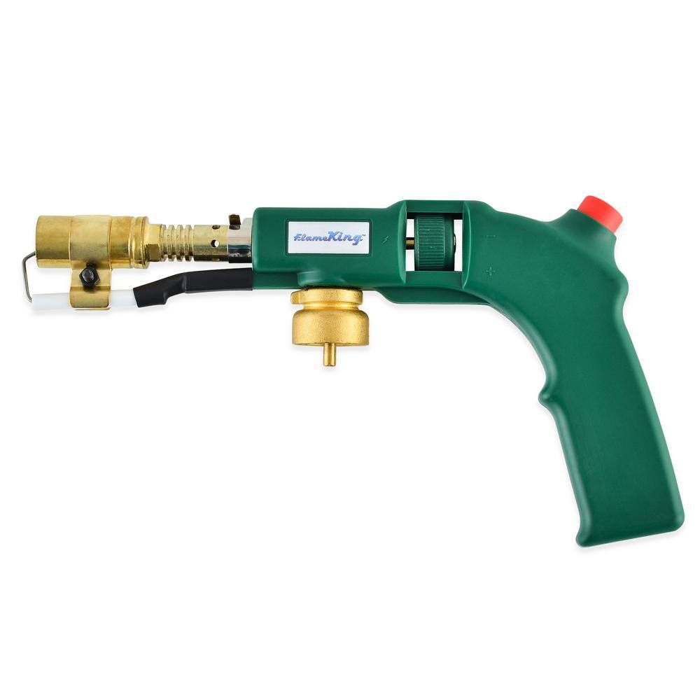 Flame King 27000 BTU Propane Handheld Torch with Self Ignition for 1 lb. Propane Cylinder YSNAX1-085