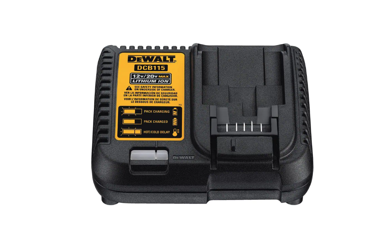 DEWALT DCB115 12-Volt to 20-Volt Lithium-Ion Battery Charger