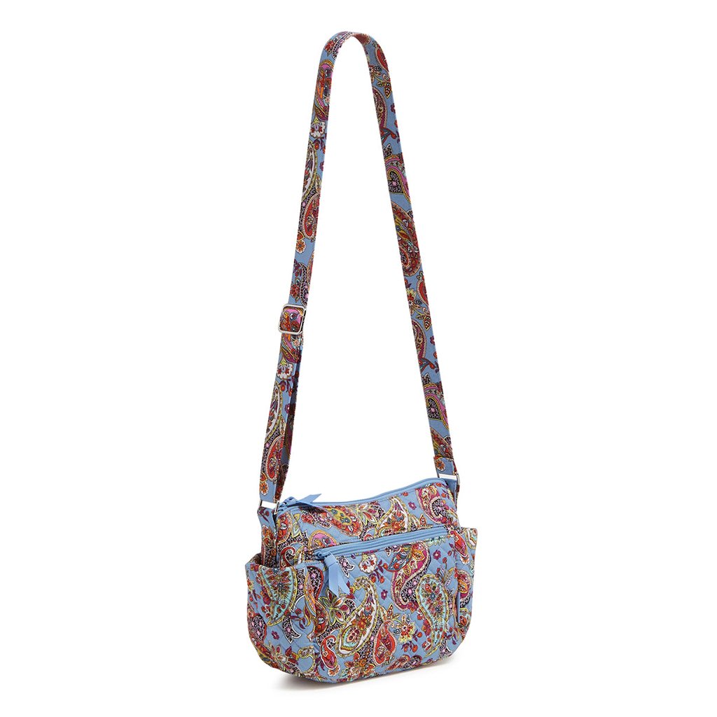 Vera Bradley  On the Go Crossbody Bag in Provence Paisley