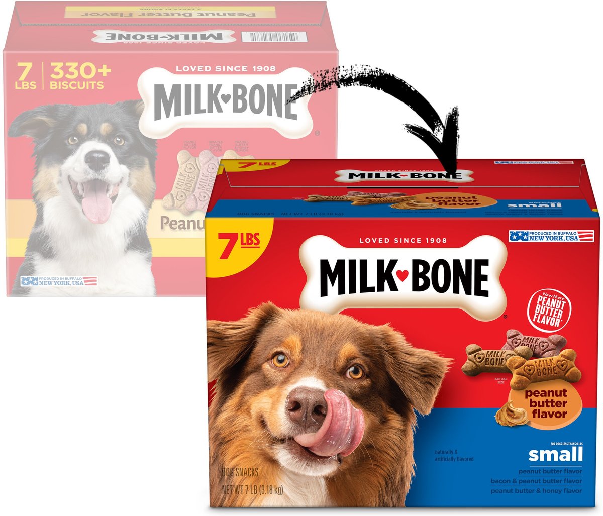 Milk-Bone Small/Medium Peanut Butter Flavor Variety Dog Treats