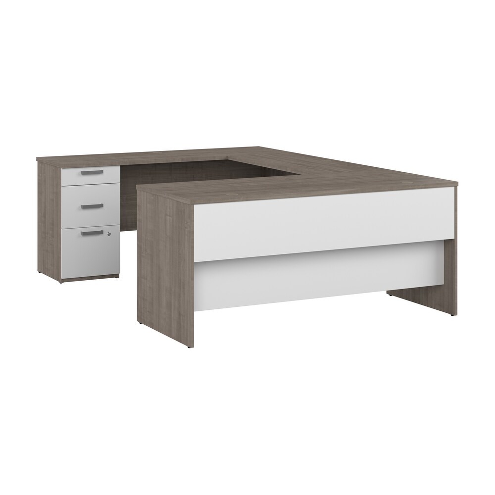 Ridgeley 65W U Shaped Desk by Bestar