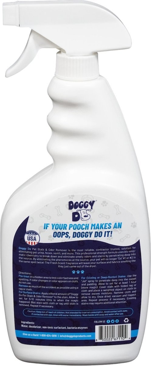 Namco Doggy Do Professional Strength Cat and Dog Stain and Odor Remover