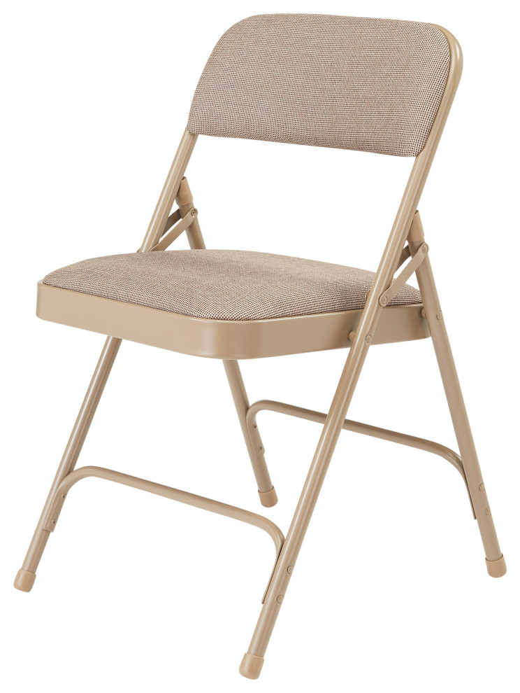 NPS 2200 Fabric Double Hinge Folding Chair  Set of 4   Contemporary   Folding Chairs And Stools   by National Public Seating  Houzz