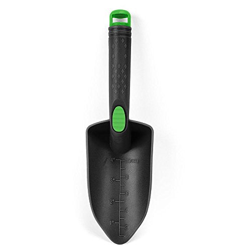 Grizzly Peak Ultra Lightweight 11" Backpacker's Trowel, Black & Green