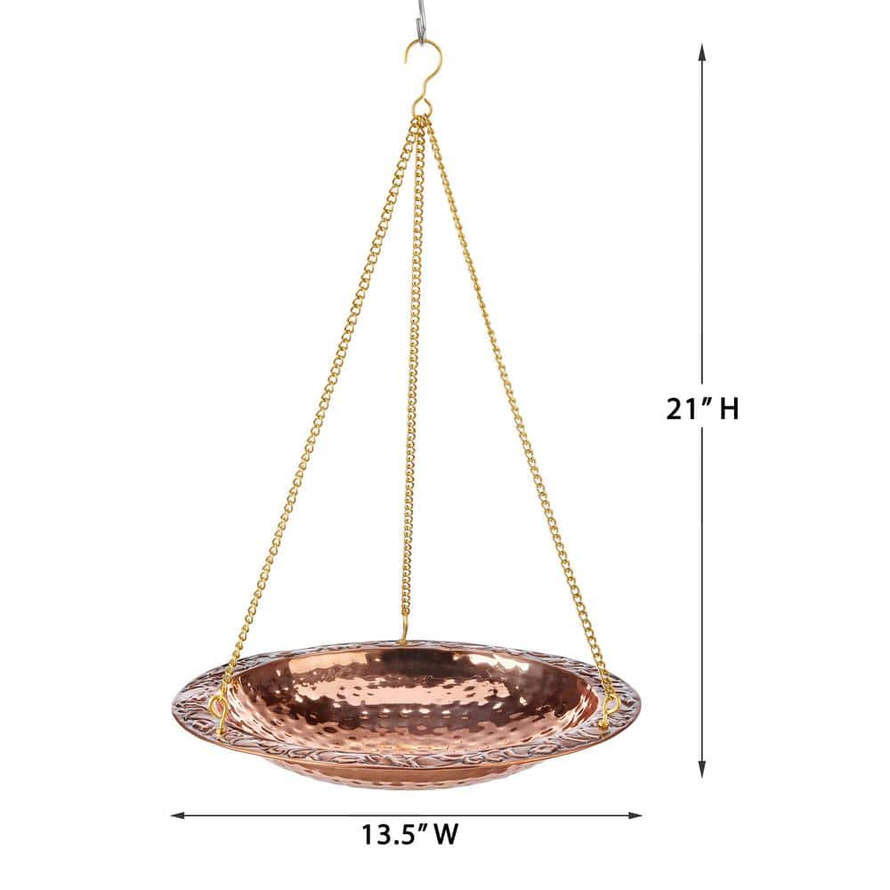 Good Directions Pure Copper Hanging Bird Bath BBH