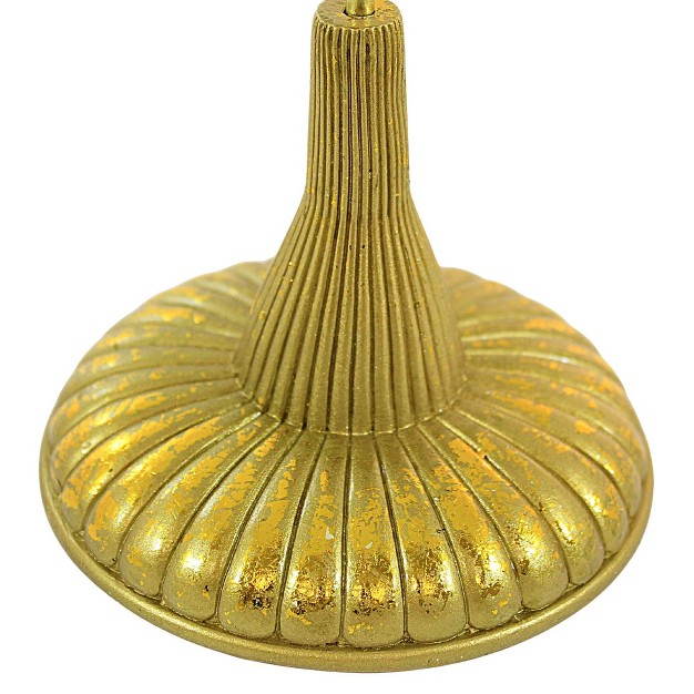 Kurt S Adler Gold Finial Holder One Holder 8 75 Inches Christmas Tree Topper Holder D4412 Polyresin Gold