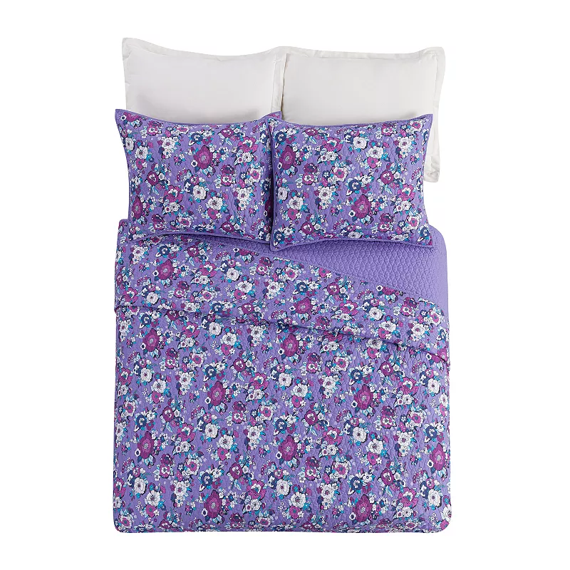 Vera Bradley Enchanted Garden Quilt Set