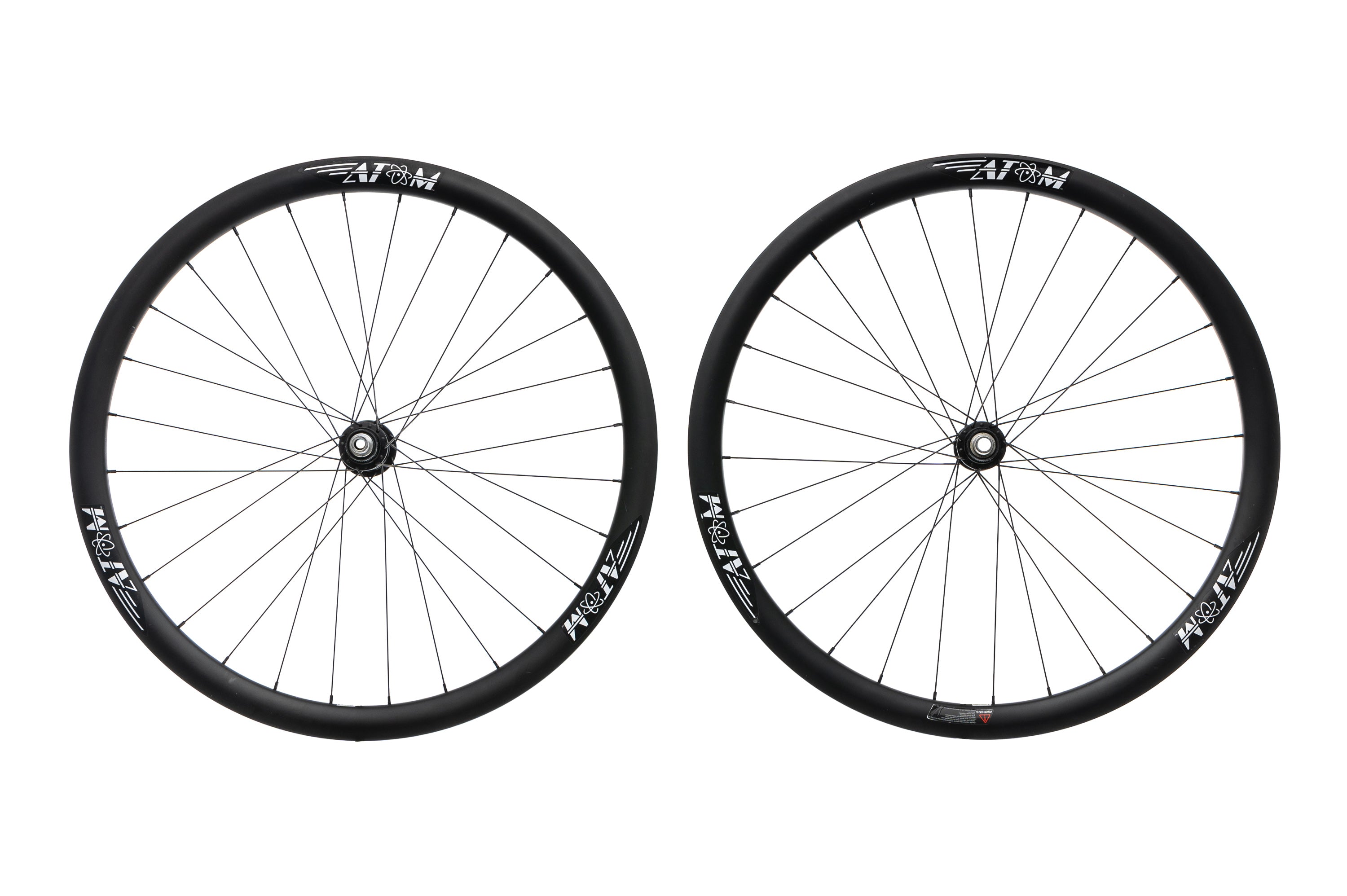Atom Composites CCX-38mm Disc Carbon Tubeless 700c Wheelset