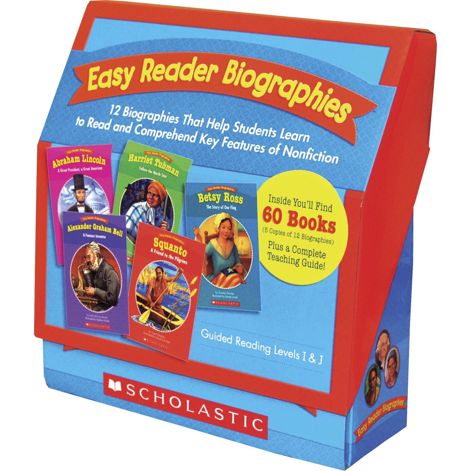 K-2 Easy Reader Boxed Book Set Printed Book by Scholastic SHS977410