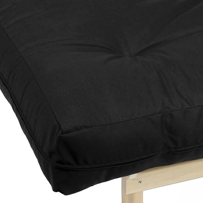 8-in. Faux Suede Futon Mattress