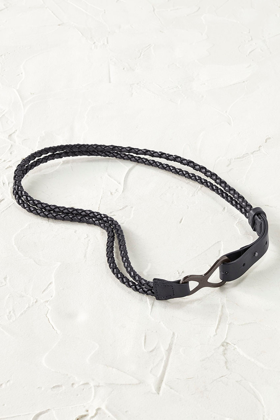 Braided Leather Sling Belt - Coldwater Creek