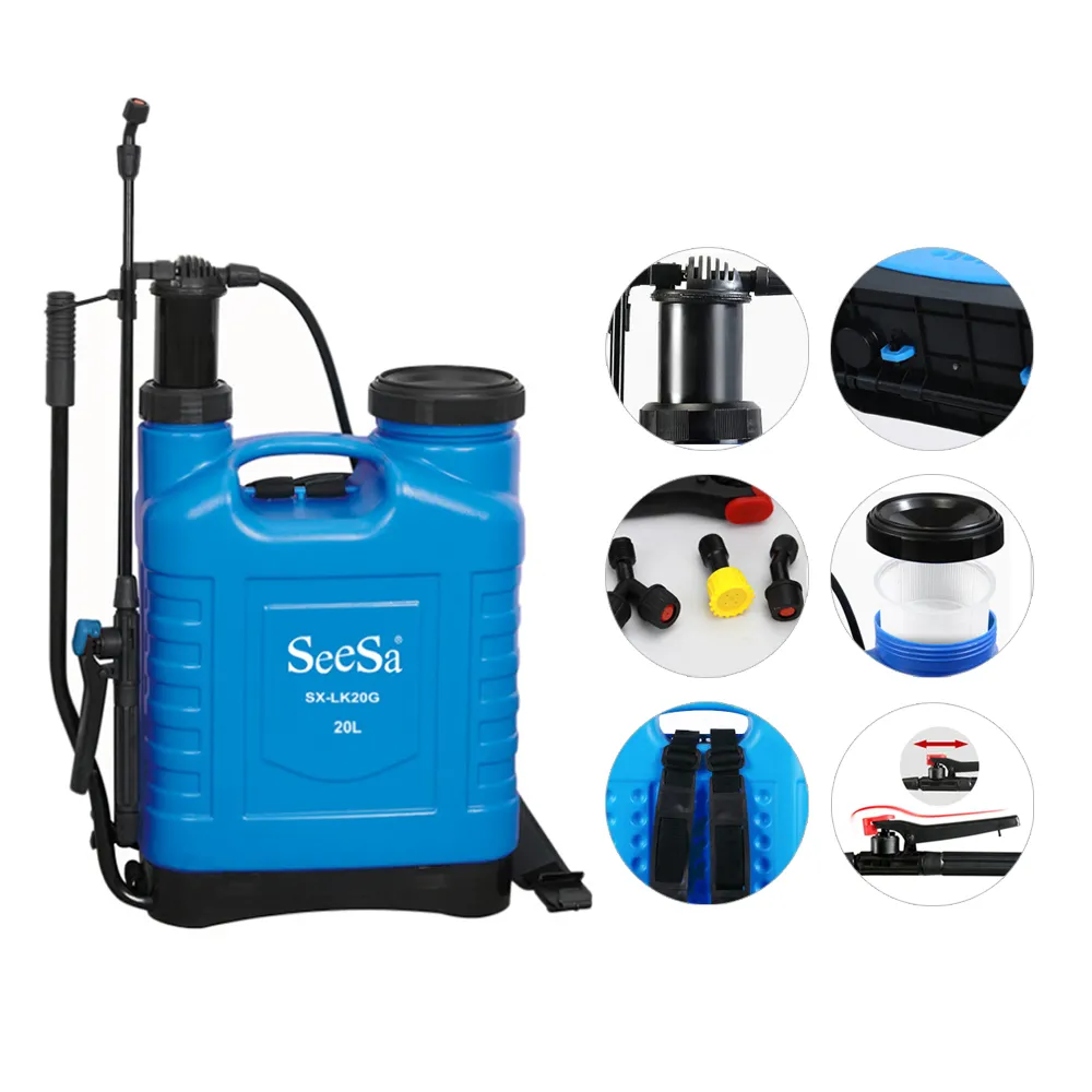 Seesa (SX LK16G) 16L portable knapsack manual garden farm crop plant pesticide sprayer