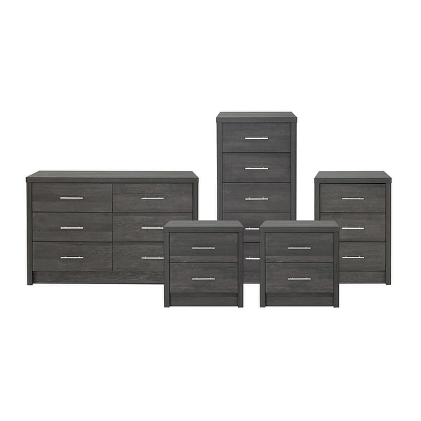 Berrett 5 Piece Bedroom Set by Christopher Knight Home - - 36919961