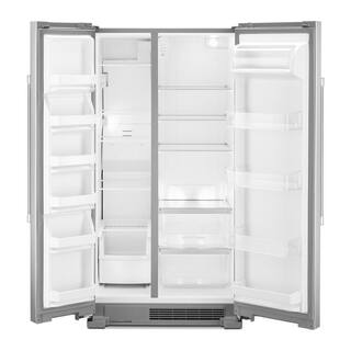 Maytag 36 in. 24.9 cu. ft. Side by Side Refrigerator in Fingerprint Resistant Stainless Steel MSS25N4MKZ