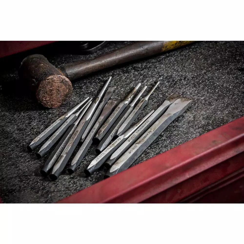 GEARWRENCH Steel Tool Pin Punch Set (7-Piece) and#8211; XDC Depot