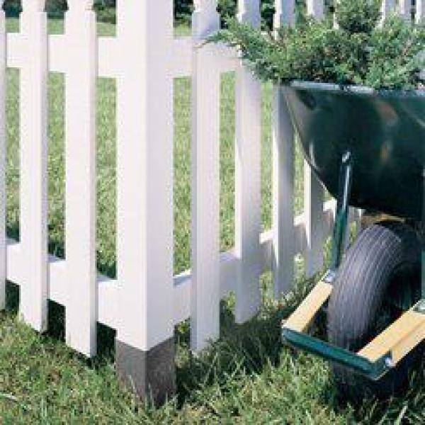 LTL Home Products 24 in. Grey Groundmaster Post System GM-24