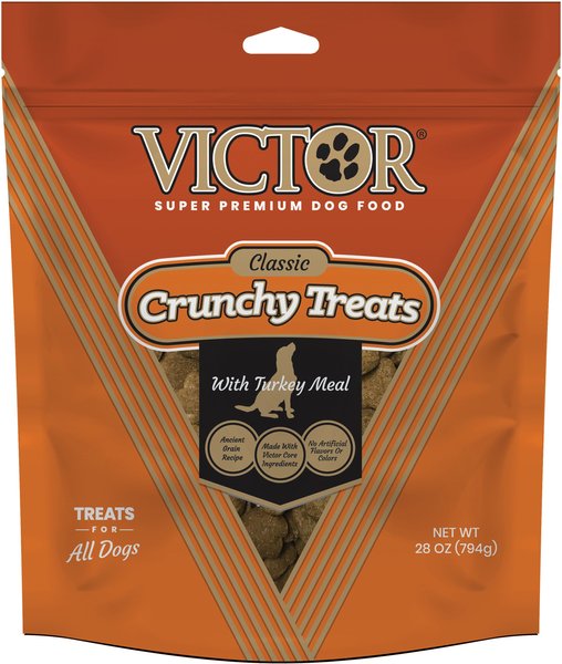 VICTOR Crunchy Treats Turkey Meal Dog Treats