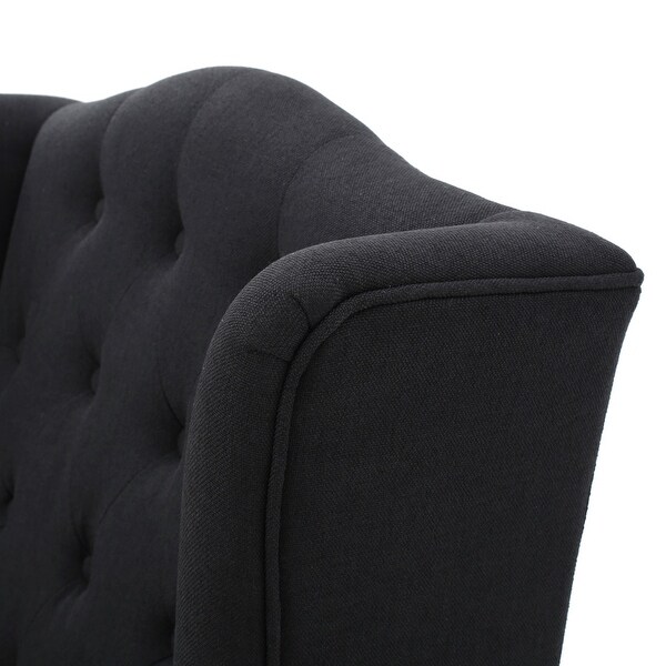 Toddman Tufted High-back Club Chair by Christopher Knight Home - 27.25