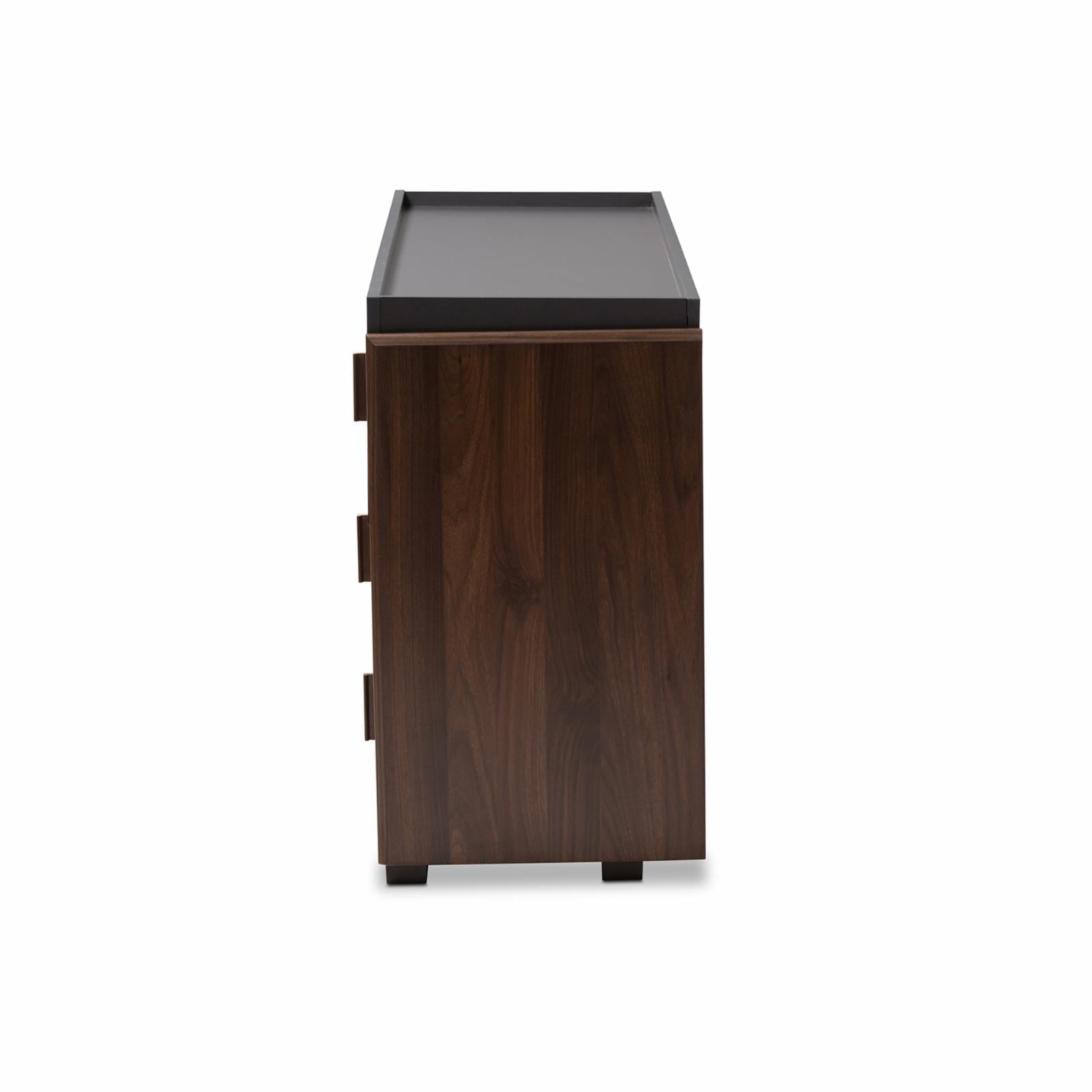 Baxton Studio Rikke 6 Drawer Modern Dresser