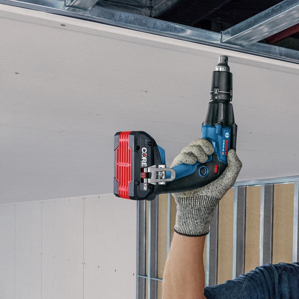 Bosch 18V 2 Tool Combo Kit with Screwgun Cut Out Tool and Two CORE18V 4.0 Ah Compact Batteries GXL18V-291B25 from Bosch