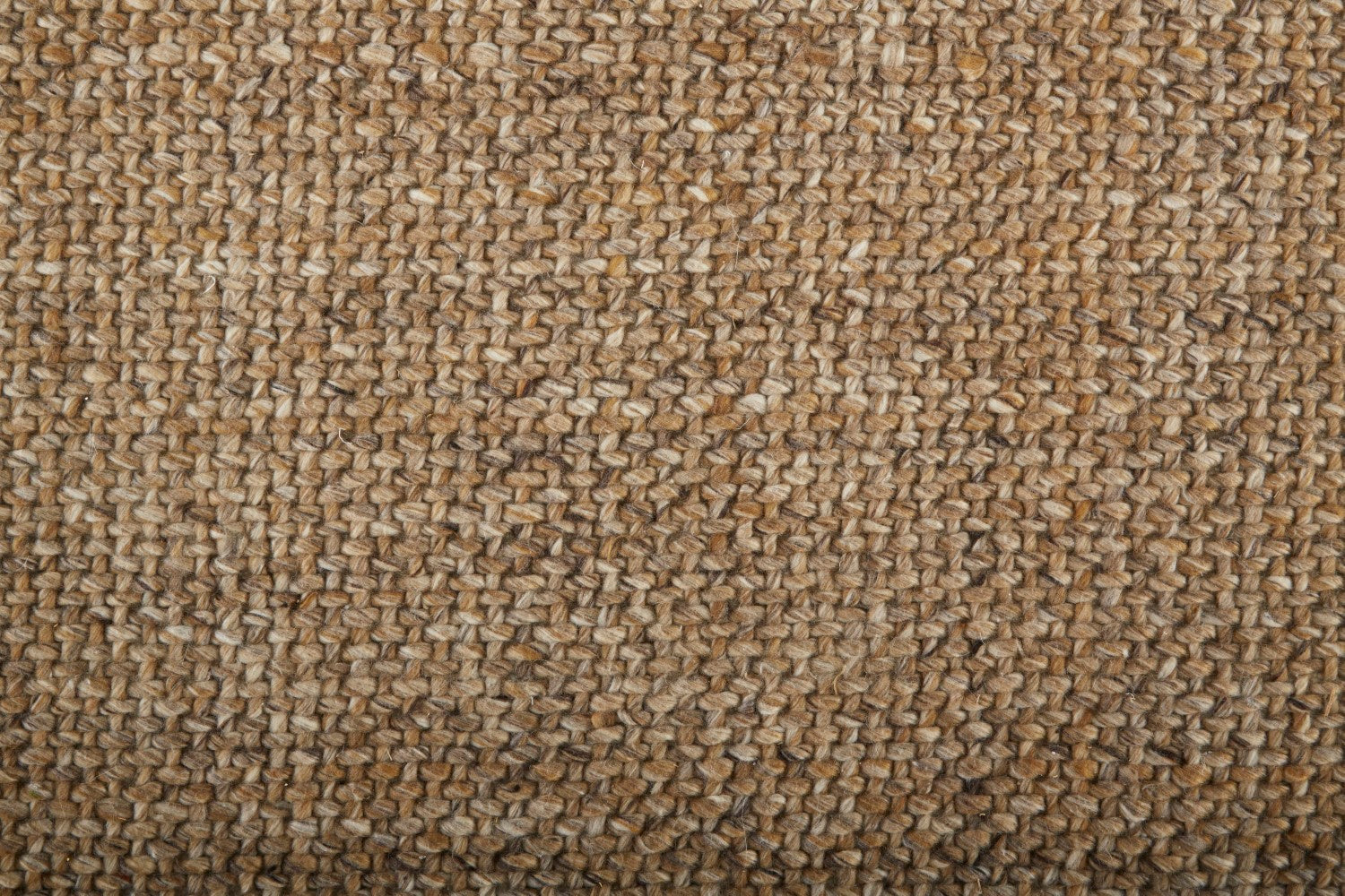 Siona Handwoven Solid Color Tobacco Brown Rug