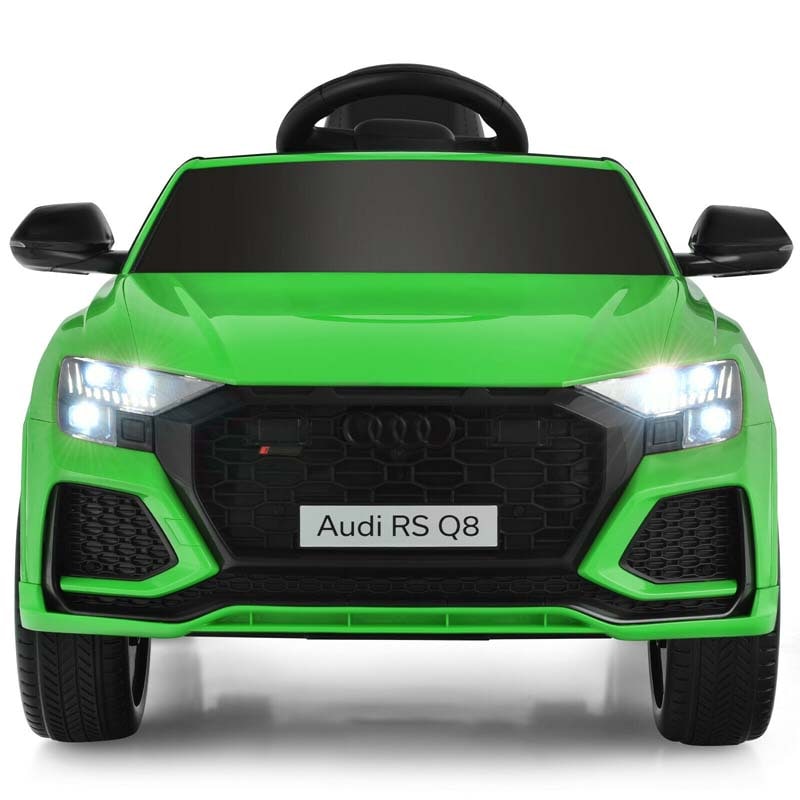 12V Licensed Audi Q8 Kids Ride On Car, Battery Powered 4 Wheeler Riding Toy Car with Remote Control