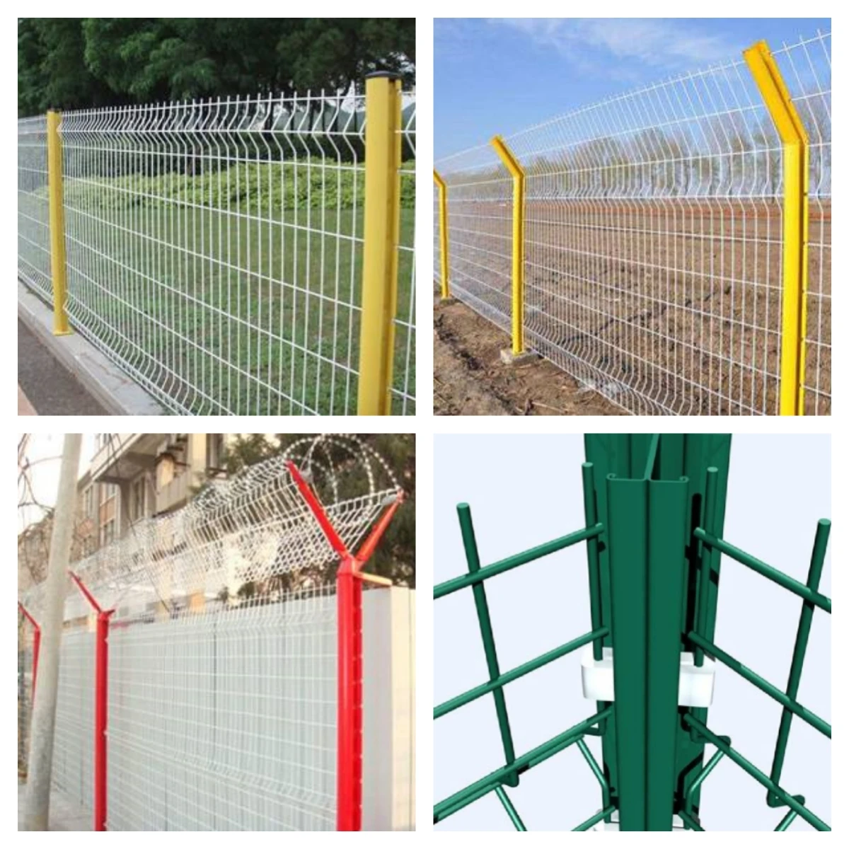 Factory Supply Notched Professional Fence Post Peach Style H Shape Support Steel Frame Fixing stronger easy quick installation