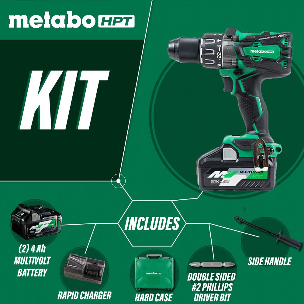 Multivolt 36V Brushless Hammer Drill Kit